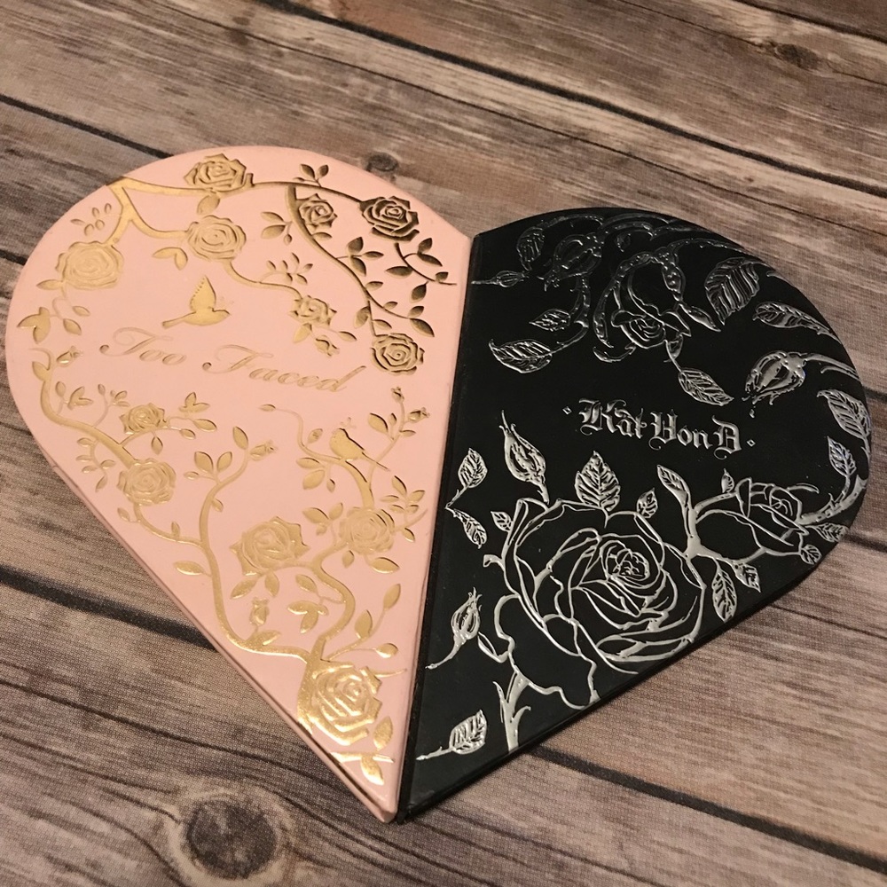 NWOT- Too Faced/Kat Von D Eyeshadow Palette
